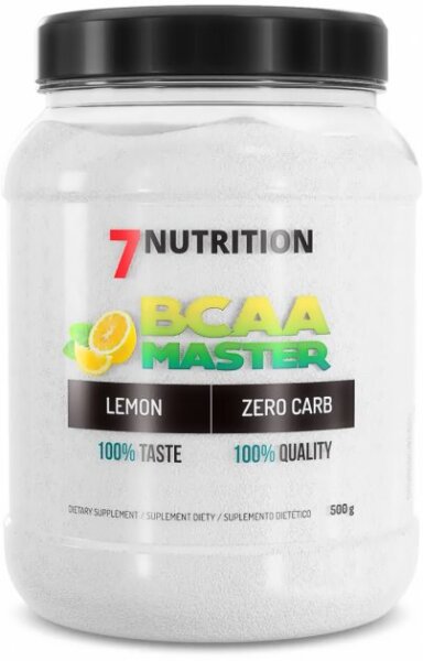 7 Nutrition BCAA Master Zero Carb 500g Lemon