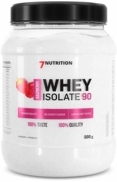 7 Nutrition Whey Isolate 90 500g Raspberry