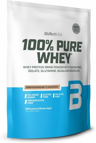 BiotechUSA 100% Pure Whey 2270g Strawberry